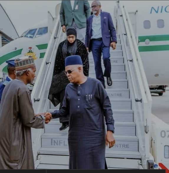 FORMER PRESIDENT BUHARI’S BODY RETURNS HOME: SHETTIMA LEADS MOURNING&nbsp;DELEGATION
