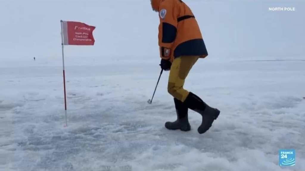 GOLF GOES FROZEN: NORTH POLE HOSTS FIRST-EVER CLOCK GOLF&nbsp;SHOWDOWN