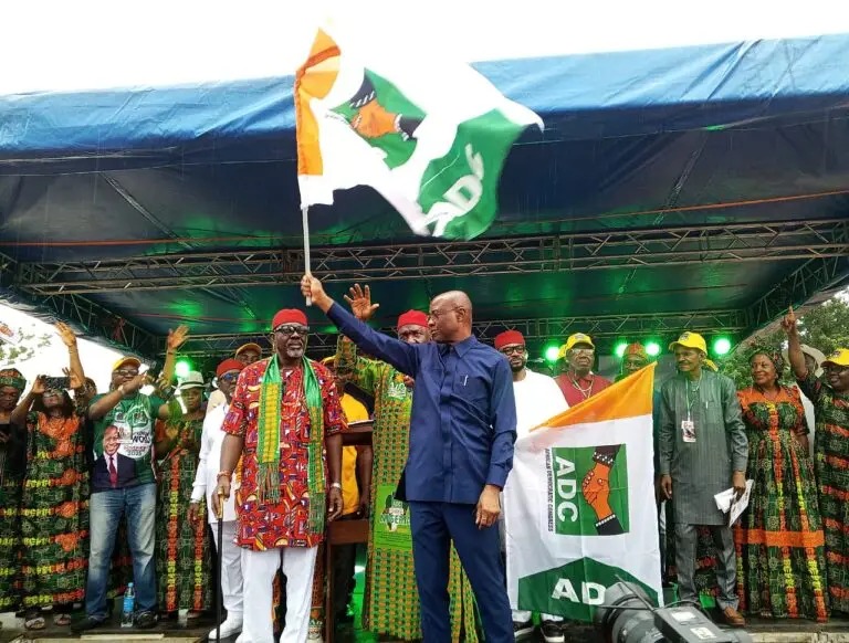 ADC’S JOHN NWOSU PROMISES TO END INSECURITY, CUT TAXES FOR ARTISANS IN&nbsp;ANAMBRA