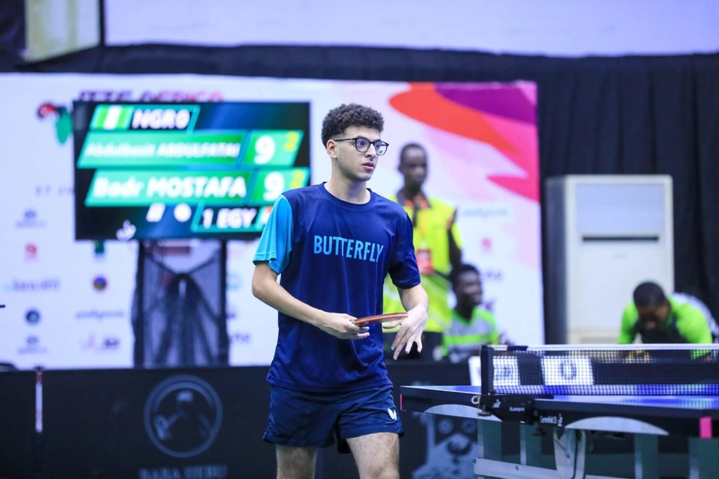 EGYPT’S MOSTAFA BADR UPSETS DEFENDING CHAMPION AT ITTF AFRICA YOUTH&nbsp;CHAMPS