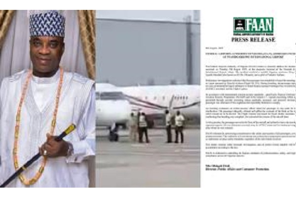 FAAN SPEAKS ON INCIDENT INVOLVING MUSICIAN K1 DE ULTIMATE AND VALUEJET PILOT IN&nbsp;ABUJA