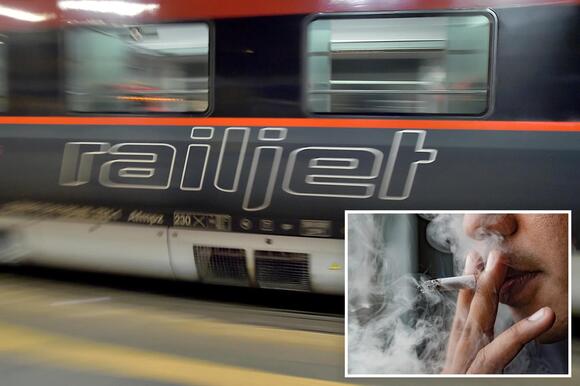 MAN CHASES MOVING TRAIN, CLINGS BETWEEN CARRIAGES AFTER SMOKING&nbsp;BREAK