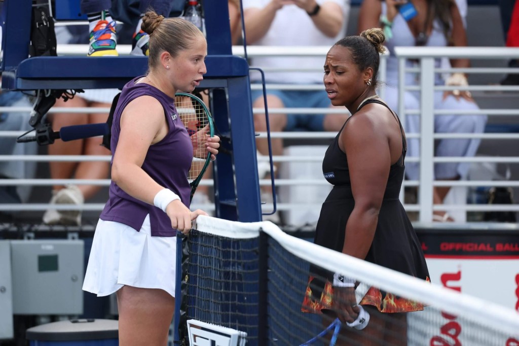 TAYLOR TOWNSEND BEATS OSTAPENKO IN TENNIS DRAMA AT US&nbsp;OPEN