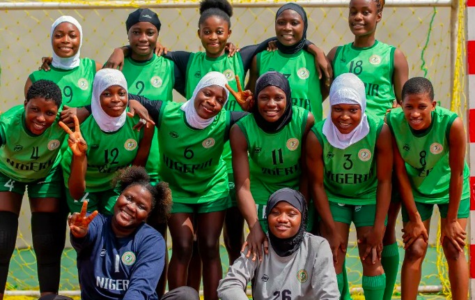 NIGERIA U18 WOMEN’S HANDBALL TEAM EDGES ALGERIA 29-28 TO CLAIM FIFTH PLACE