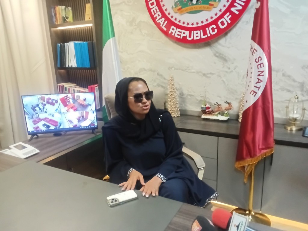 SEN. AKPOTI-UDUAGHAN RETURNS TO OFFICE, REFUSES TO APOLOGIZE FOR&nbsp;SUSPENSION