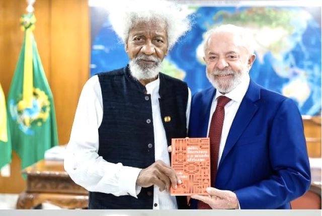 SOYINKA AND CBN GOV CALL FOR NIGERIA-BRAZIL CULTURAL RENAISSANCE