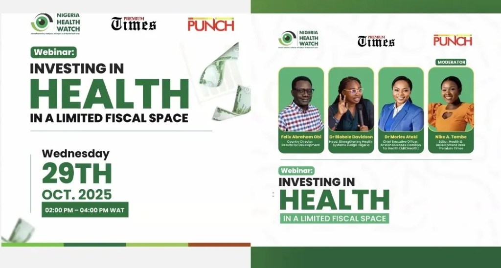 PRIVATE SECTOR CALLED TO DRIVE INNOVATIVE HEALTHCARE FINANCING IN NIGERIA