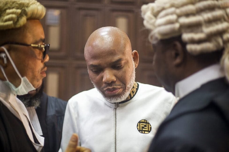 IPOB LEADER NAMNDI KANU CHALLENGES JUDGMENT DAY AT FEDERAL HIGH&nbsp;COURT