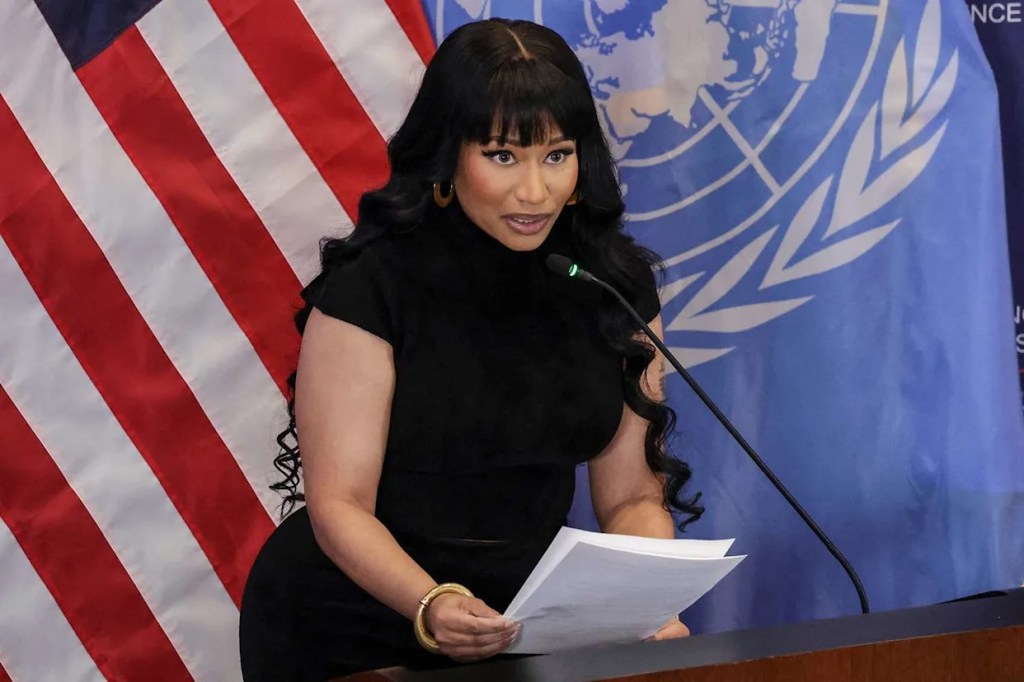 NICKI MINAJ HONORS NIGERIA’S FAITH, CALLS FOR UNITY AND JUSTICE AT&nbsp;UN