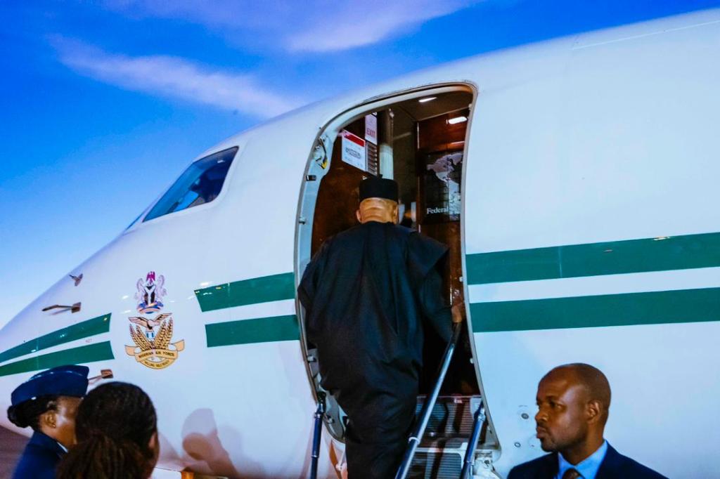 VICE-PRESIDENT KASHIM SHETTIMA DEPARTS JOHANNESBURG FOR LUANDA TO REPRESENT PRESIDENT TINUBU AT AU-EU SUMMIT
