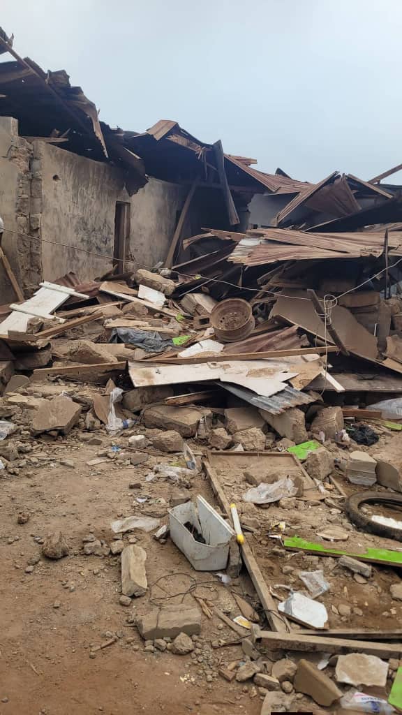 CHRISTMAS NIGHT BLAST ROCKS KWARA’S OFFA – 5 INJURED, BUILDINGS SMASHED AT PRAYER&nbsp;GROUND!