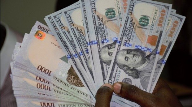 NAIRA CLIMBS N7.93 TO N1,456 VS DOLLAR IN MONDAY MARKET&nbsp;COMEBACK