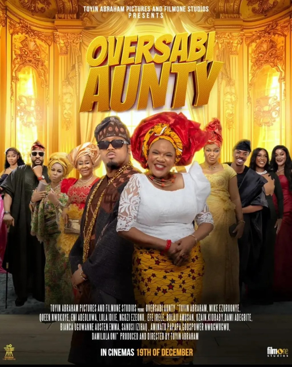 ‘OVERSABI AUNTY’ ROCKETS TO N382.9M IN 11 DAYS – NOLLYWOOD BLOCKBUSTER CLAIMS WEEKEND NO. 2&nbsp;SPOT
