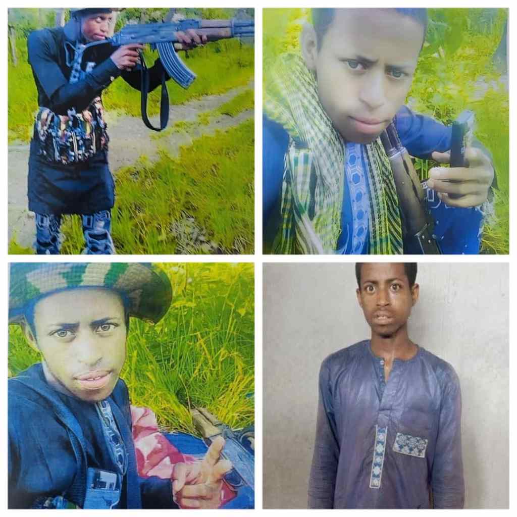 POLICE SMOKE VIRAL GUN-TOTING BANDIT IN KWARA – NAB AK-47, RANSOM LOOT &&nbsp;BIKE