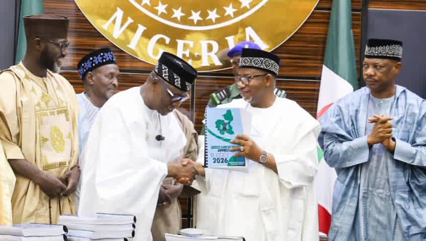 BAUCHI GOV SIGNS N877BN 2026 BUDGET OF&nbsp;CONSOLIDATION