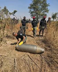 NIGER POLICE DEFUSE MYSTERY MISSILE IN VILLAGE&nbsp;FOREST