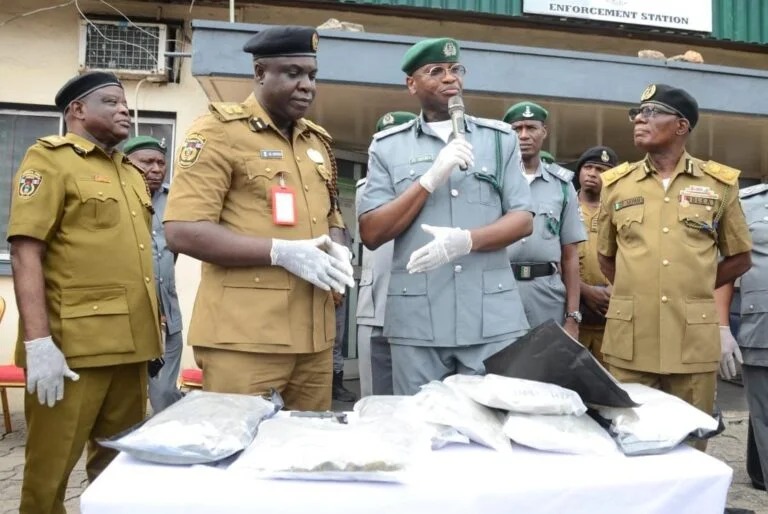 ₦4.7BN DRUG BUST: CUSTOMS HANDS MASSIVE CANNABIS SEIZURE TO NDLEA IN&nbsp;LAGOS