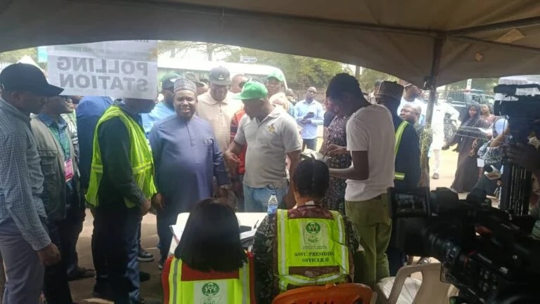 FCT POLLS: INEC CHAIRMAN PRAISES ORDERLY, EFFICIENT, PEACEFUL&nbsp;VOTING