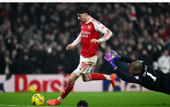 HAVERTZ STRIKES, ARSENAL BOOK LEAGUE CUP FINAL&nbsp;SPOT
