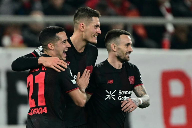 SCHICK’S QUICKFIRE DOUBLE FIRES LEVERKUSEN TO CHAMPIONS LEAGUE&nbsp;ADVANTAGE
