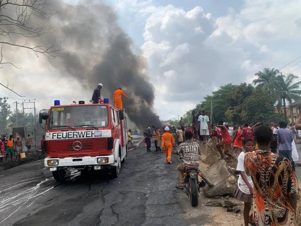 TANKER EXPLOSION KILLS DRIVER, CONDUCTOR IN&nbsp;ANAMBRA
