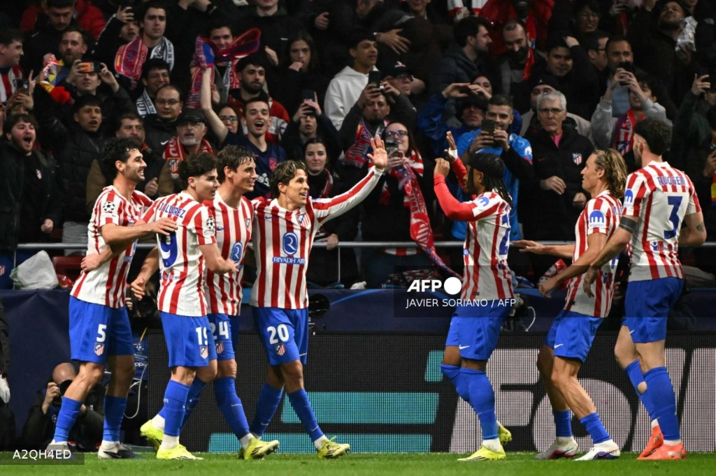 ATLETICO THRASH SPURS 5–2 IN CHAMPIONS LEAGUE FIRST-LEG&nbsp;SHOWDOWN