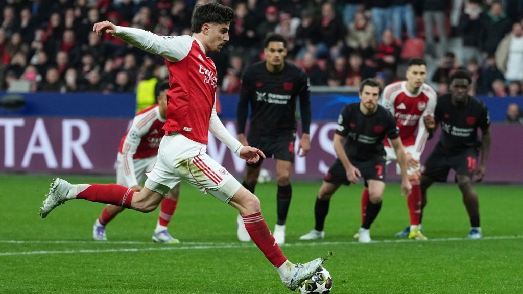 HAVERTZ LATE PENALTY RESCUES ARSENAL IN 1–1 DRAW AT&nbsp;LEVERKUSEN