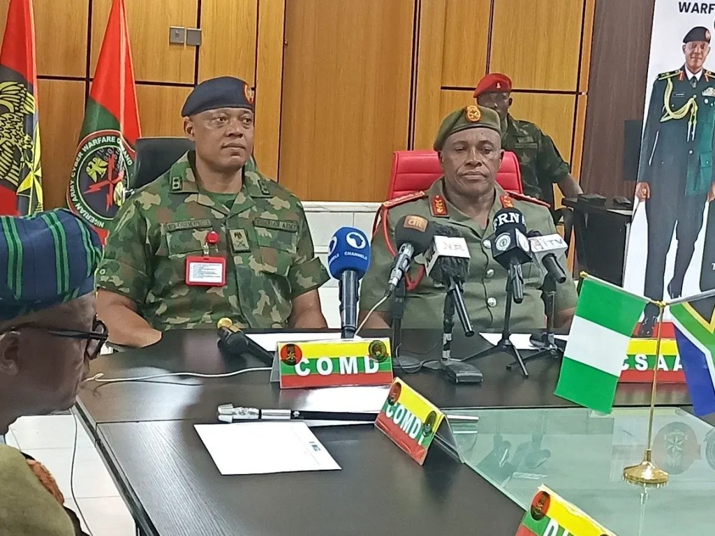 SOUTH AFRICAN ARMY CHIEF PRAISES NIGERIA’S CYBER WARFARE&nbsp;CAPACITY