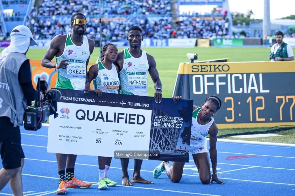 TEAM NIGERIA STRIKES AGAIN: TWO MORE TICKETS BOOKED FOR WORLD&nbsp;CHAMPIONSHIPS