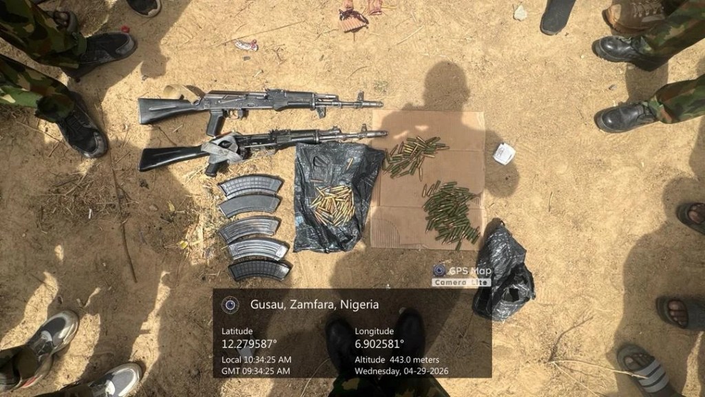TROOPS DEAL HEAVY BLOW IN ZAMFARA, 4 TERRORISTS KILLED, CAMPS&nbsp;RAZED