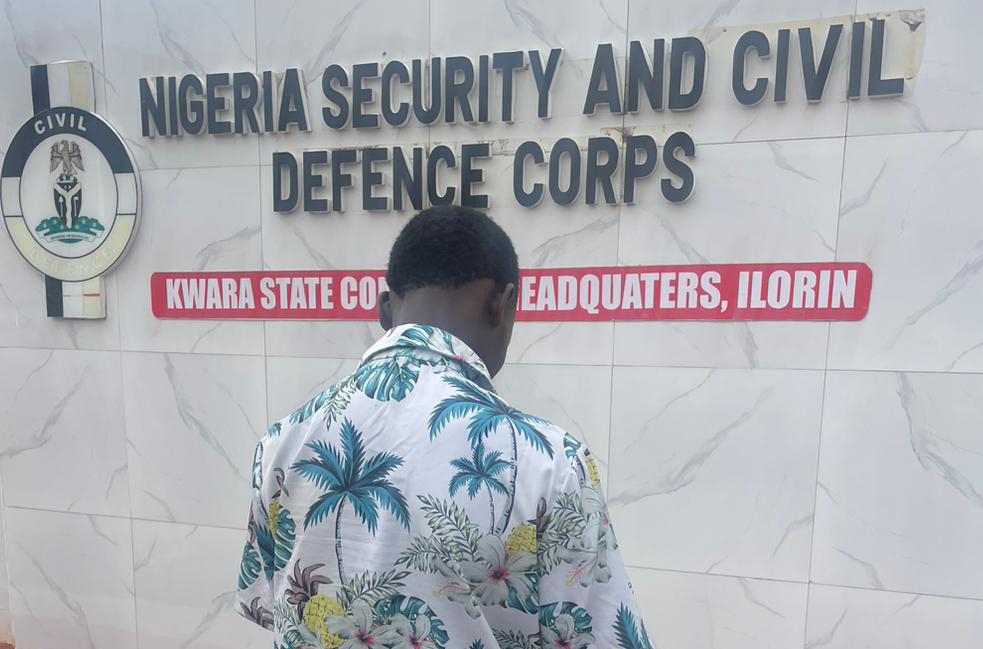 NSCDC ARRESTS 21-YEAR-OLD OVER ALLEGED KIDNAP, MURDER OF TECHNICIAN IN&nbsp;ILORIN