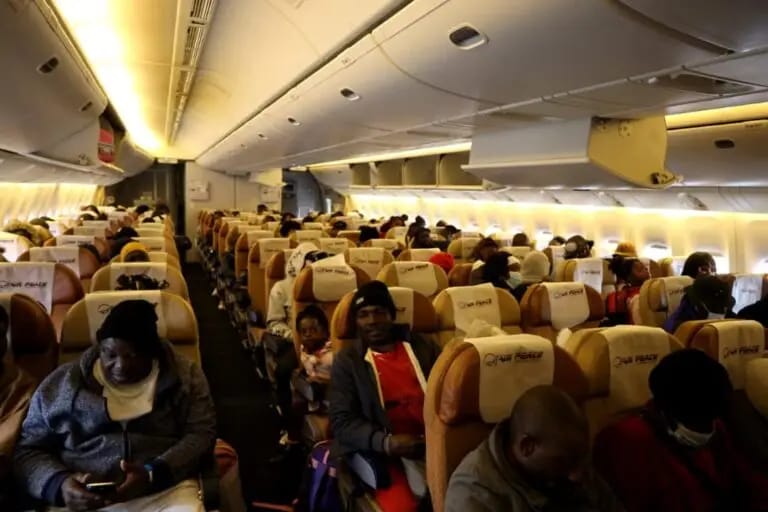 AIR PEACE COMPLETES SOUTH AFRICA EVACUATION, BRINGS HOME 1,393 NIGERIANS