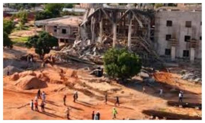 ONE DEAD, SEVEN INJURED IN COLLAPSE AT NEW GOMBE ASSEMBLY COMPLEX AS GOV. YAHAYA ORDERS&nbsp;PROBE