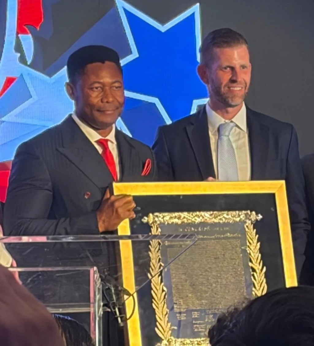 JACK-RICH, ERIC TRUMP PUSH FOR SRONGER U.S.-NIGERIA PARTNERSHIP TO DRIVE AFRICA’S GROWTH
