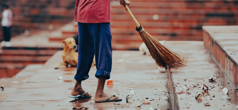 MAN TO SWEEP COURT PREMISES FOR 40 DAYS FOR STEALING MATTRESS