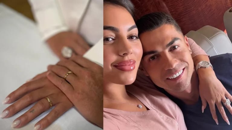 CHRISTIANO RONALDO, GEORGINA RODRIGUEZ MARRY IN PRIVATE&nbsp;CEREMONY