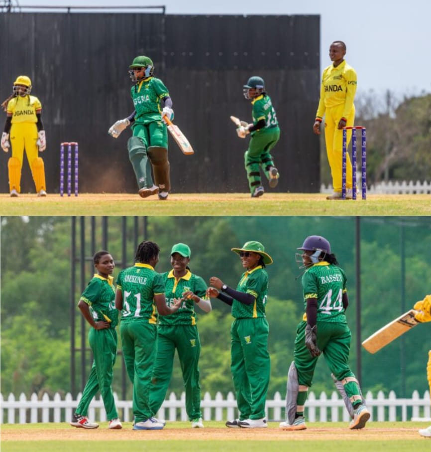 CRICKET: NIGERIA’S JUNIOR FEMALE YELLOWGREENS BEAT UGANDA IN U-19 CUP&nbsp;QUALIFIER