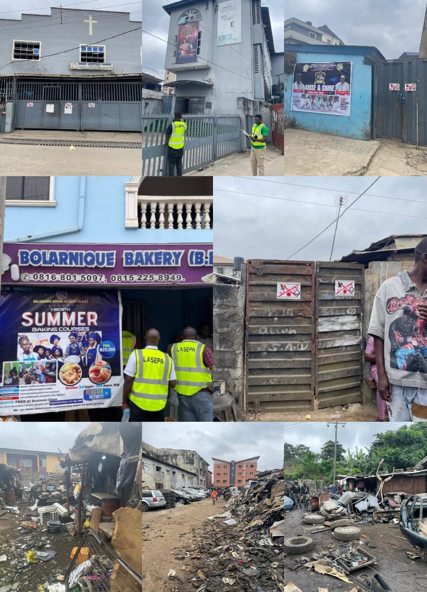 LASEPA SEALS FACILITIES IN AGEGE, MUSHIN OVER ENVIRONMENTAL&nbsp;VIOLATIONS
