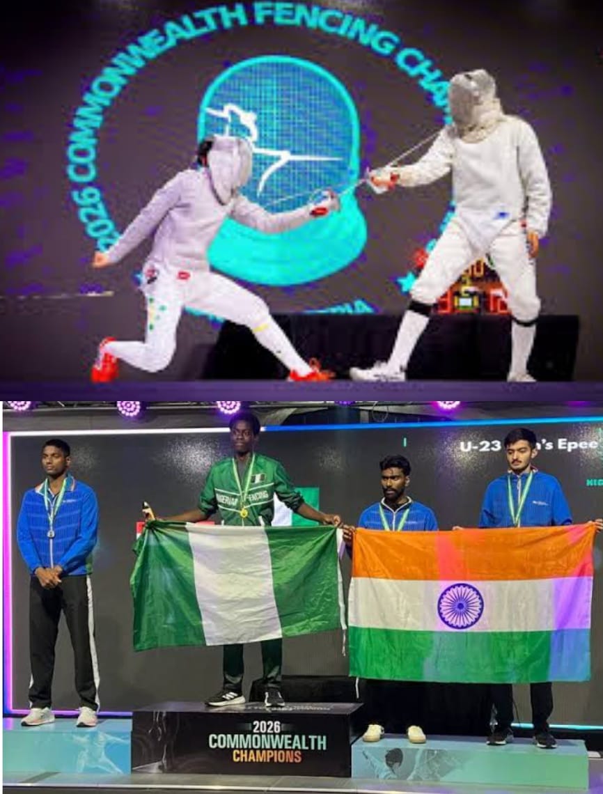 NIGERIA WINS SIX MEDALS AT COMMONWEALTH FENCING CHAMPIONSHIPS