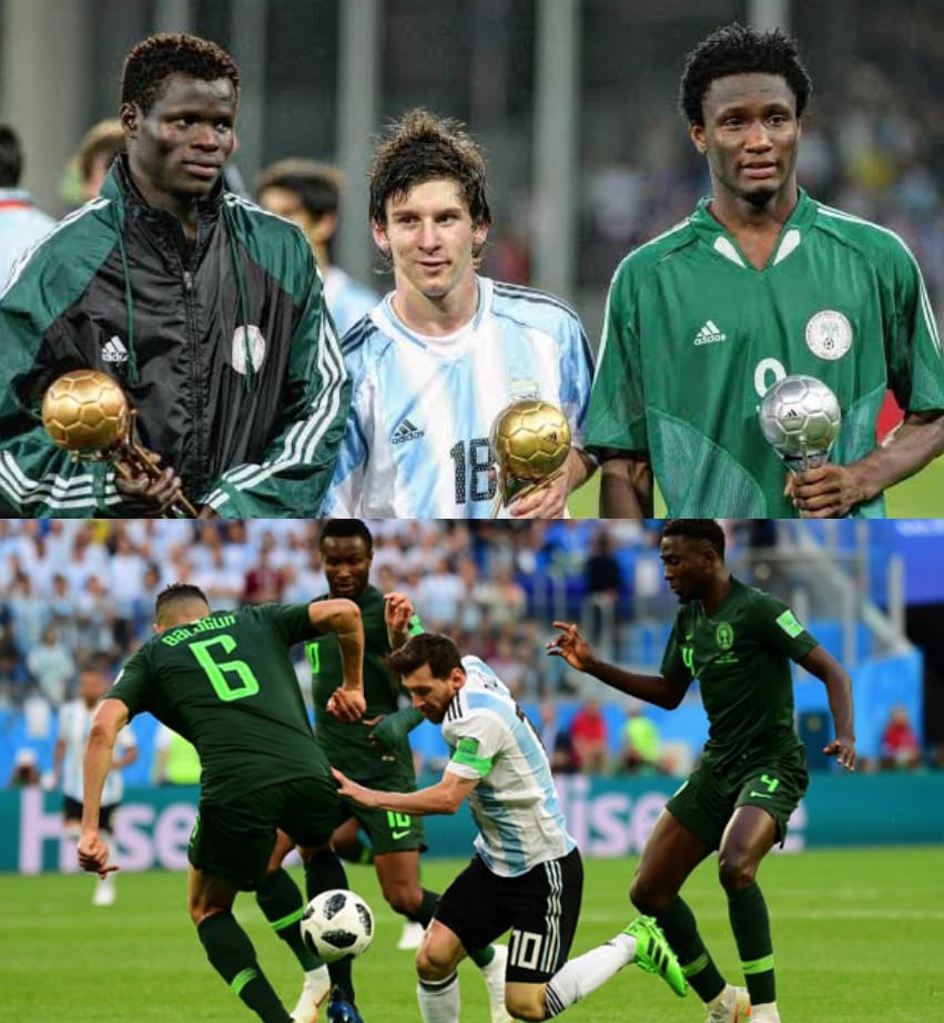 LIONEL MESSI AND NIGERIA’S SHARED FOOTBALL HISTORY