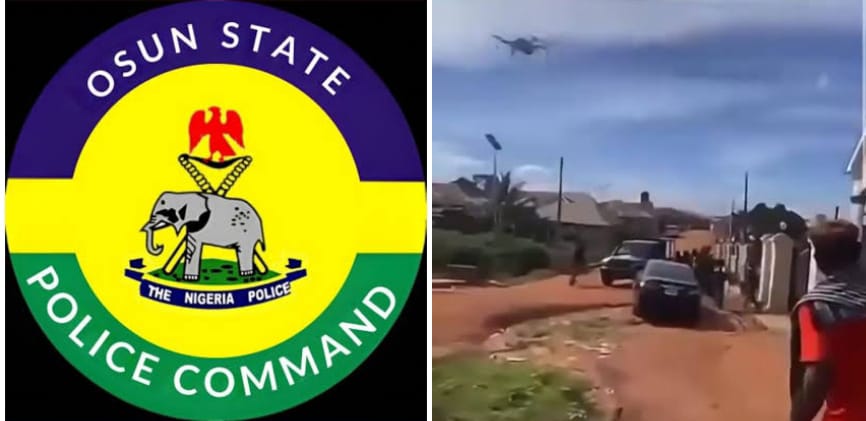 OSUN POLICE DEBUNK VIRAL VIDEO CLAIMING OFFICERS FLED&nbsp;DRONE