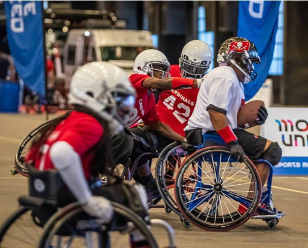 WHEELCHAIR AMERICAN FOOTBALL GAINS MOMENTUM IN&nbsp;NIGERIA